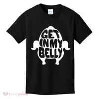 Thanksgiving Get In My Belly Kids T-Shirt thumb 0