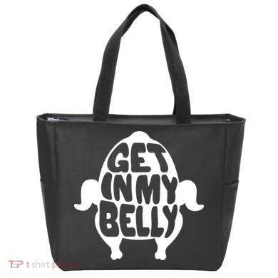 Thanksgiving Get In My Belly Tote Bag