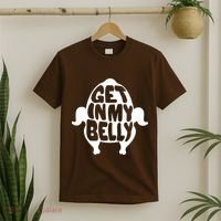 Thanksgiving Get In My Belly T-Shirt thumb 2