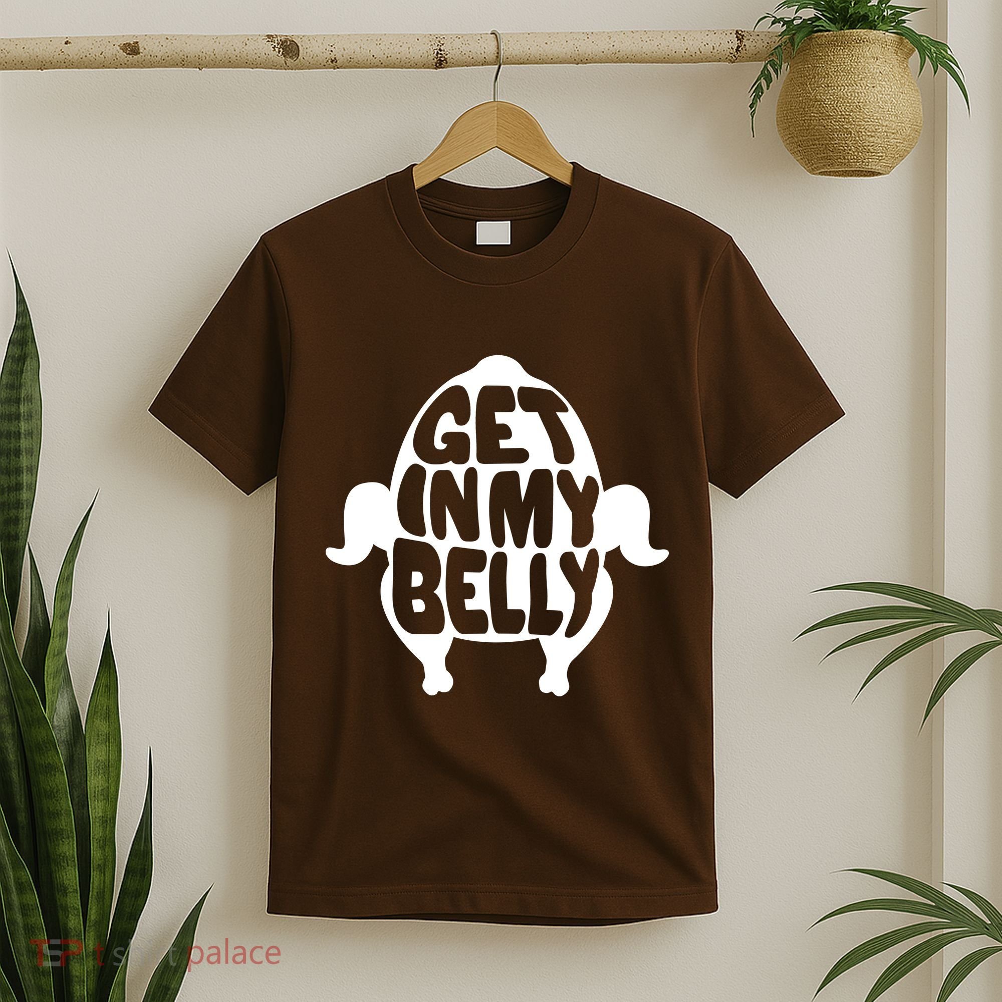 Thanksgiving Get In My Belly T-Shirt