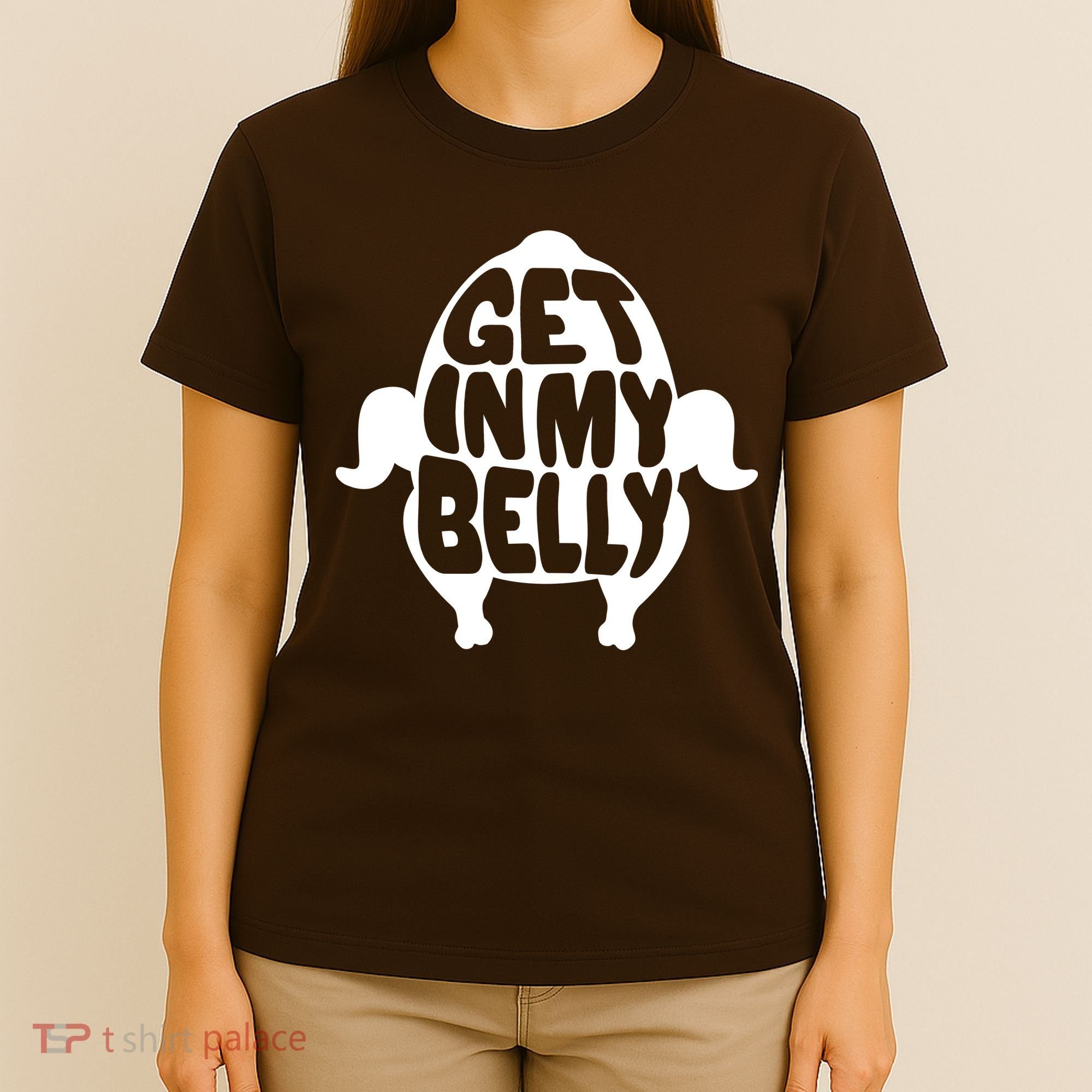 Thanksgiving Get In My Belly T-Shirt