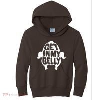 Thanksgiving Get In My Belly Kids Hoodie thumb 0