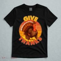 Thanksgiving Give Thanks Emblem T-Shirt thumb 5