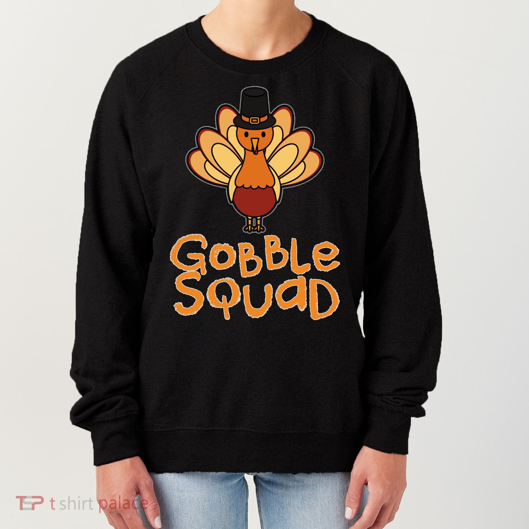 Thanksgiving Gobble Squad Women's Sweatshirt