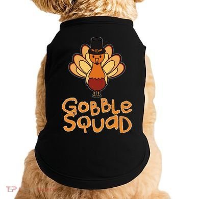 Thanksgiving Gobble Squad Doggie Tank