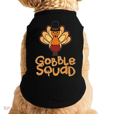 Thanksgiving Gobble Squad Doggie Tank