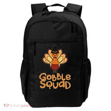 Thanksgiving Gobble Squad Backpack