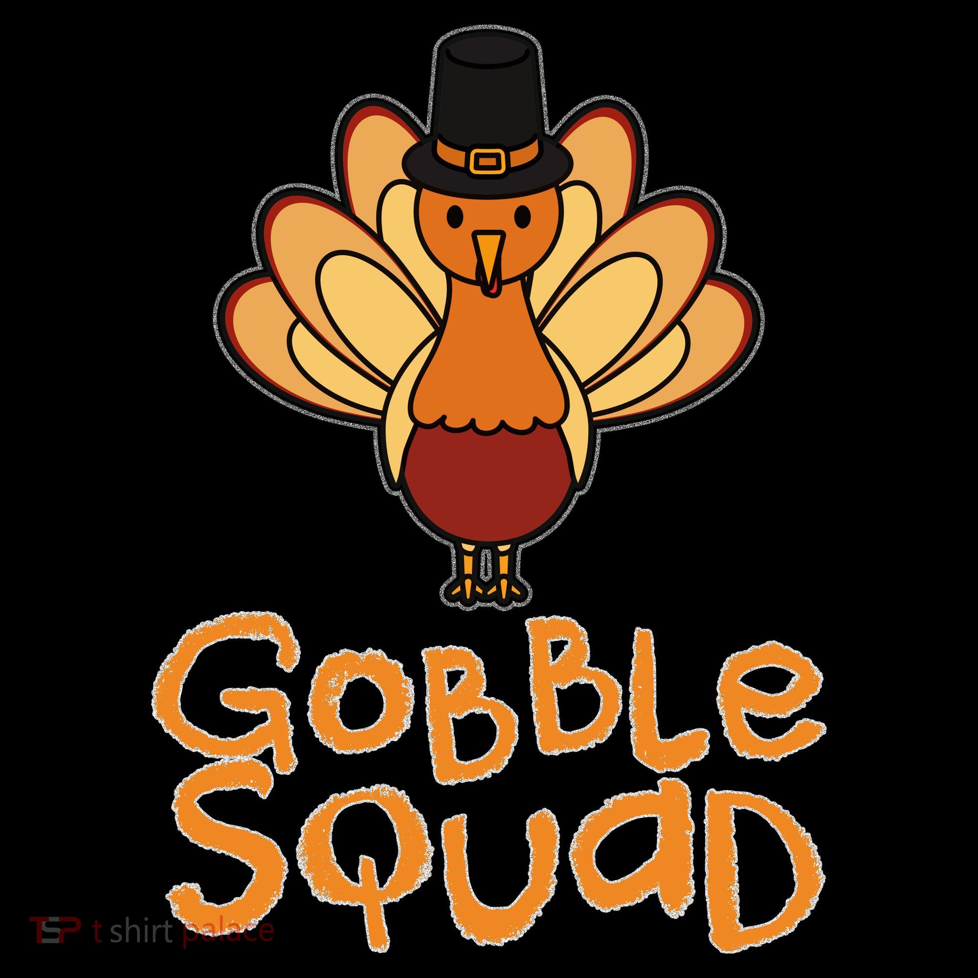 Thanksgiving Gobble Squad Baby Bodysuit