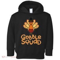 Thanksgiving Gobble Squad Toddler Hoodie thumb 0