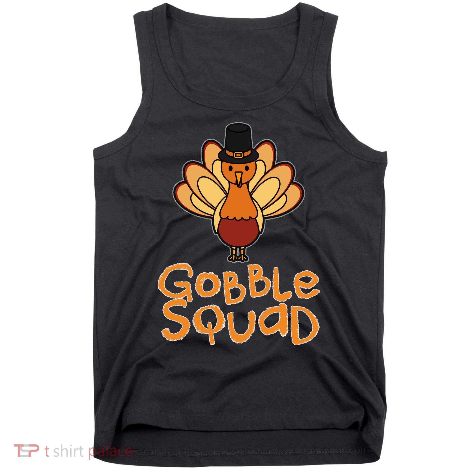 Thanksgiving Gobble Squad Tank Top