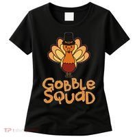 Thanksgiving Gobble Squad Women's T-Shirt thumb 0