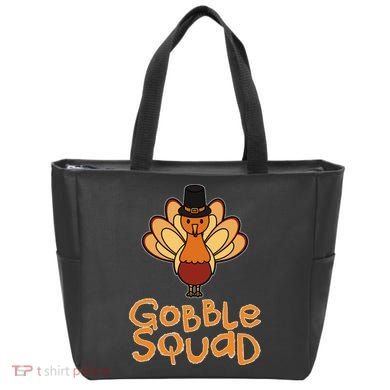Thanksgiving Gobble Squad Tote Bag