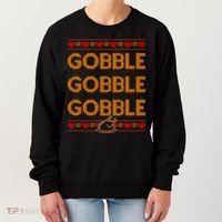 Thanksgiving Gobble X3 Ugly Sweater Women's Sweatshirt thumb 0
