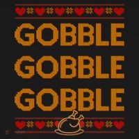 Thanksgiving Gobble X3 Ugly Sweater Tank Top thumb 6