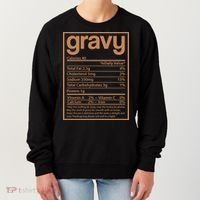 Thanksgiving Gravy Nutrition Facts Women's Sweatshirt thumb 0