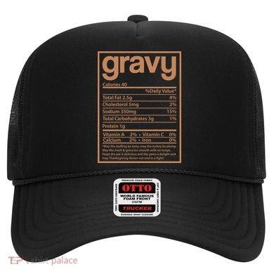 Thanksgiving Gravy Nutrition Facts Hat