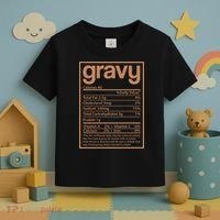 Thanksgiving Gravy Nutrition Facts Toddler T-Shirt thumb 3