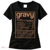 Thanksgiving Gravy Nutrition Facts Women's T-Shirt thumb 0