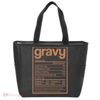 Thanksgiving Gravy Nutrition Facts Tote Bag thumb 0