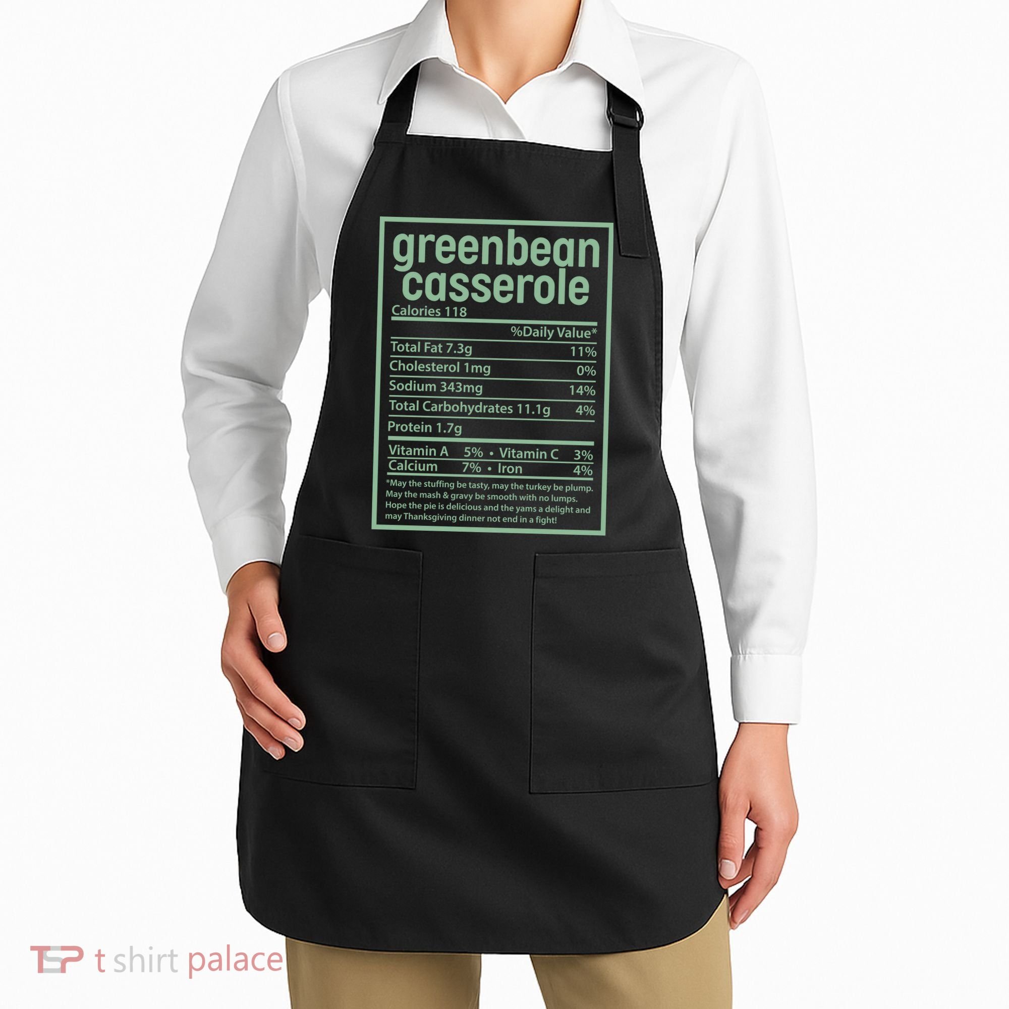 Thanksgiving Greenbean Casserole Nutrition Facts Apron