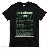 Thanksgiving Greenbean Casserole Nutrition Facts T-Shirt thumb 0