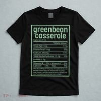 Thanksgiving Greenbean Casserole Nutrition Facts T-Shirt thumb 5