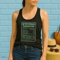 Thanksgiving Greenbean Casserole Nutrition Facts Women's Tank Top thumb 2