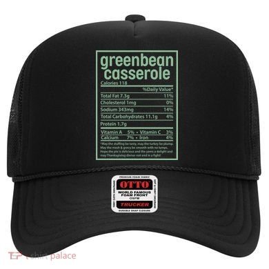 Thanksgiving Greenbean Casserole Nutrition Facts Hat