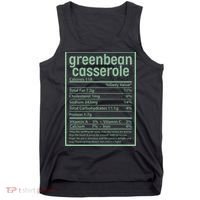 Thanksgiving Greenbean Casserole Nutrition Facts Tank Top thumb 0