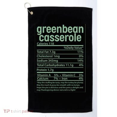 Thanksgiving Greenbean Casserole Nutrition Facts Golf Towel