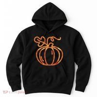 Thanksgiving Halloween Pumpkin Fall Autumn Plaid Hoodie thumb 0