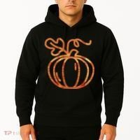 Thanksgiving Halloween Pumpkin Fall Autumn Plaid Hoodie thumb 2
