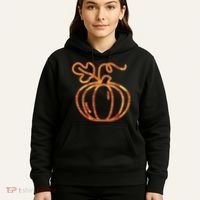 Thanksgiving Halloween Pumpkin Fall Autumn Plaid Hoodie thumb 5