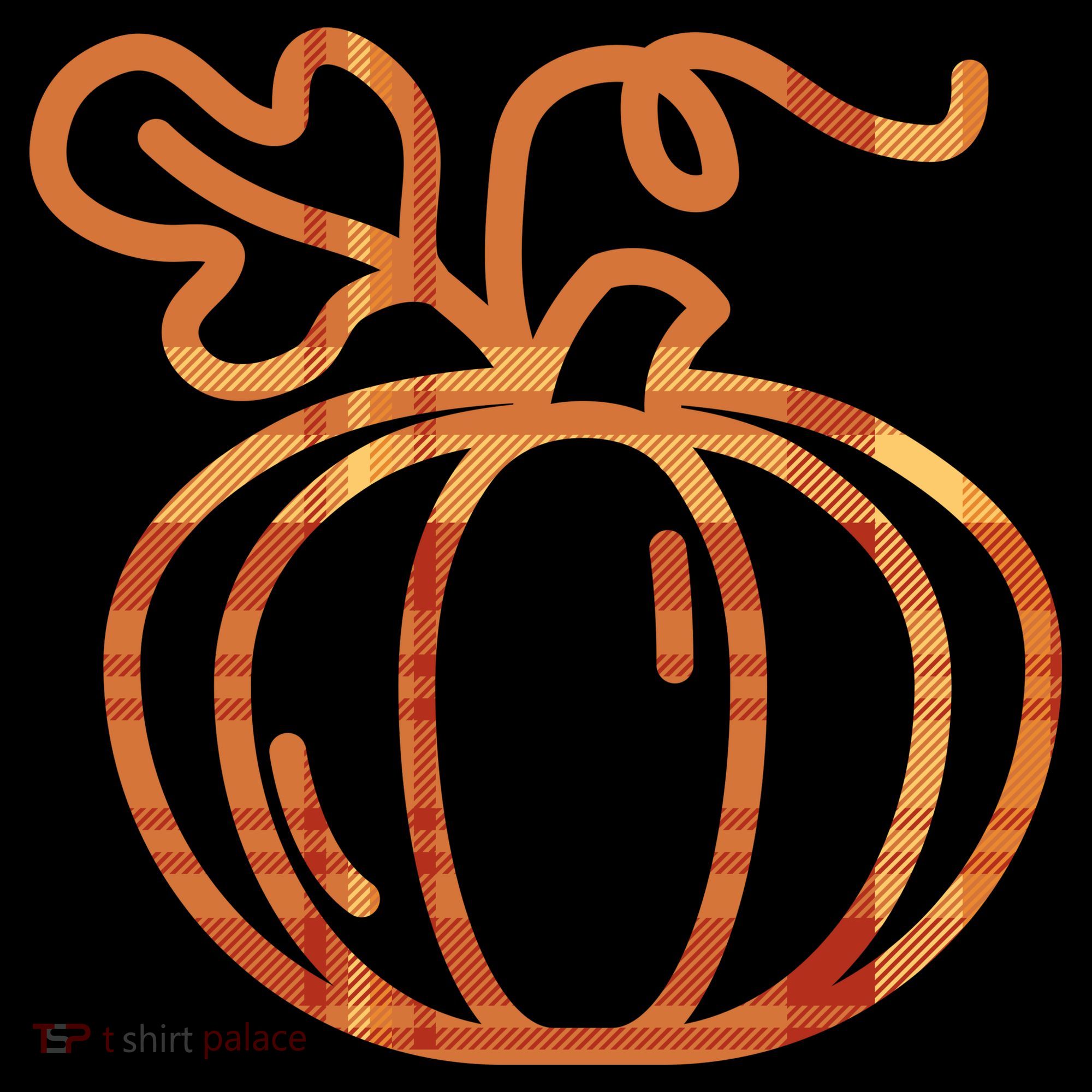 Thanksgiving Halloween Pumpkin Fall Autumn Plaid Bucket Hat