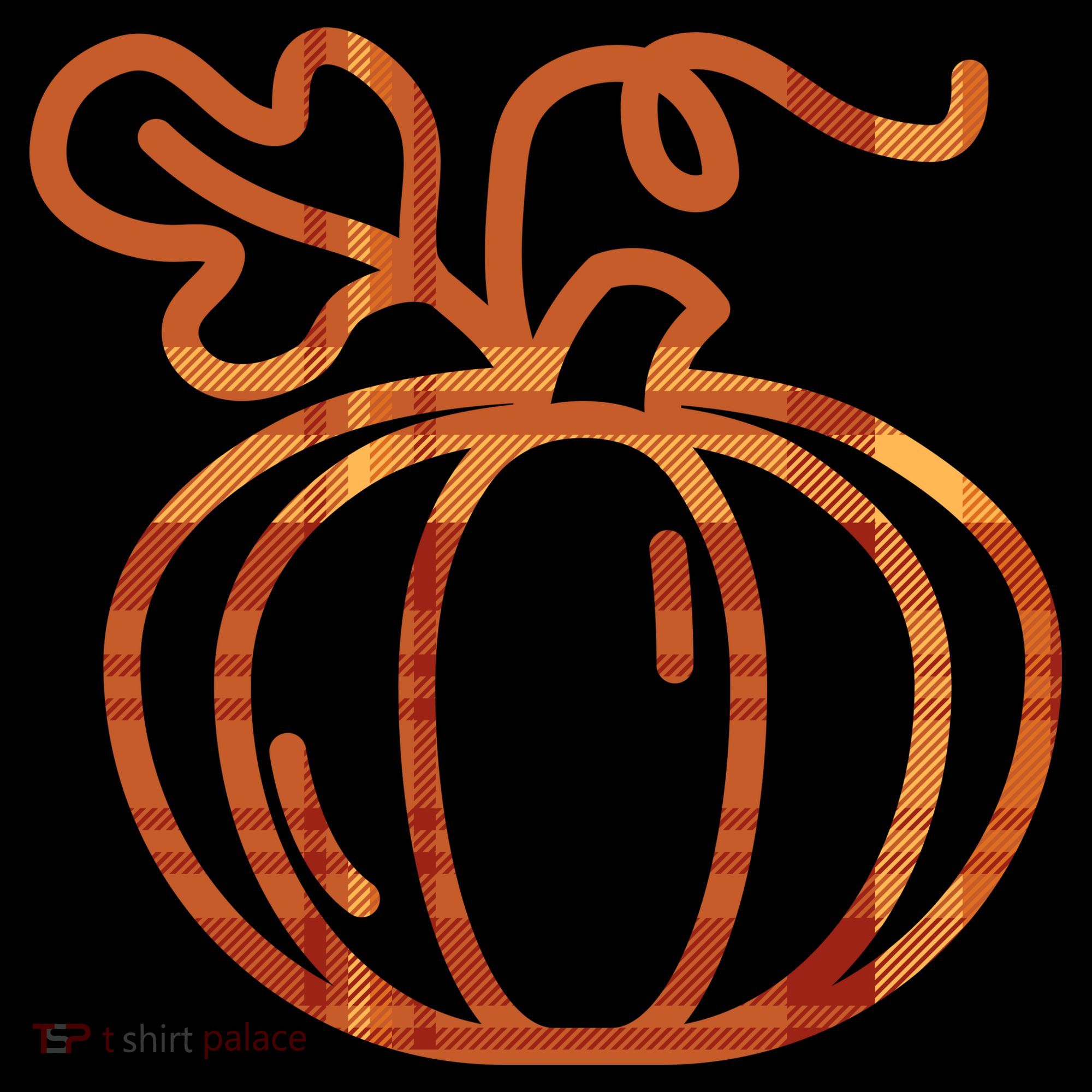 Thanksgiving Halloween Pumpkin Fall Autumn Plaid Coffee Mug