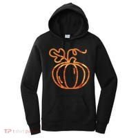 Thanksgiving Halloween Pumpkin Fall Autumn Plaid Women's Hoodie thumb 0