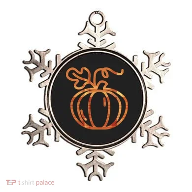 Thanksgiving Halloween Pumpkin Fall Autumn Plaid Ornament