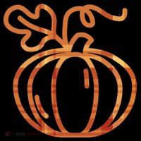 Thanksgiving Halloween Pumpkin Fall Autumn Plaid Ornament thumb 1