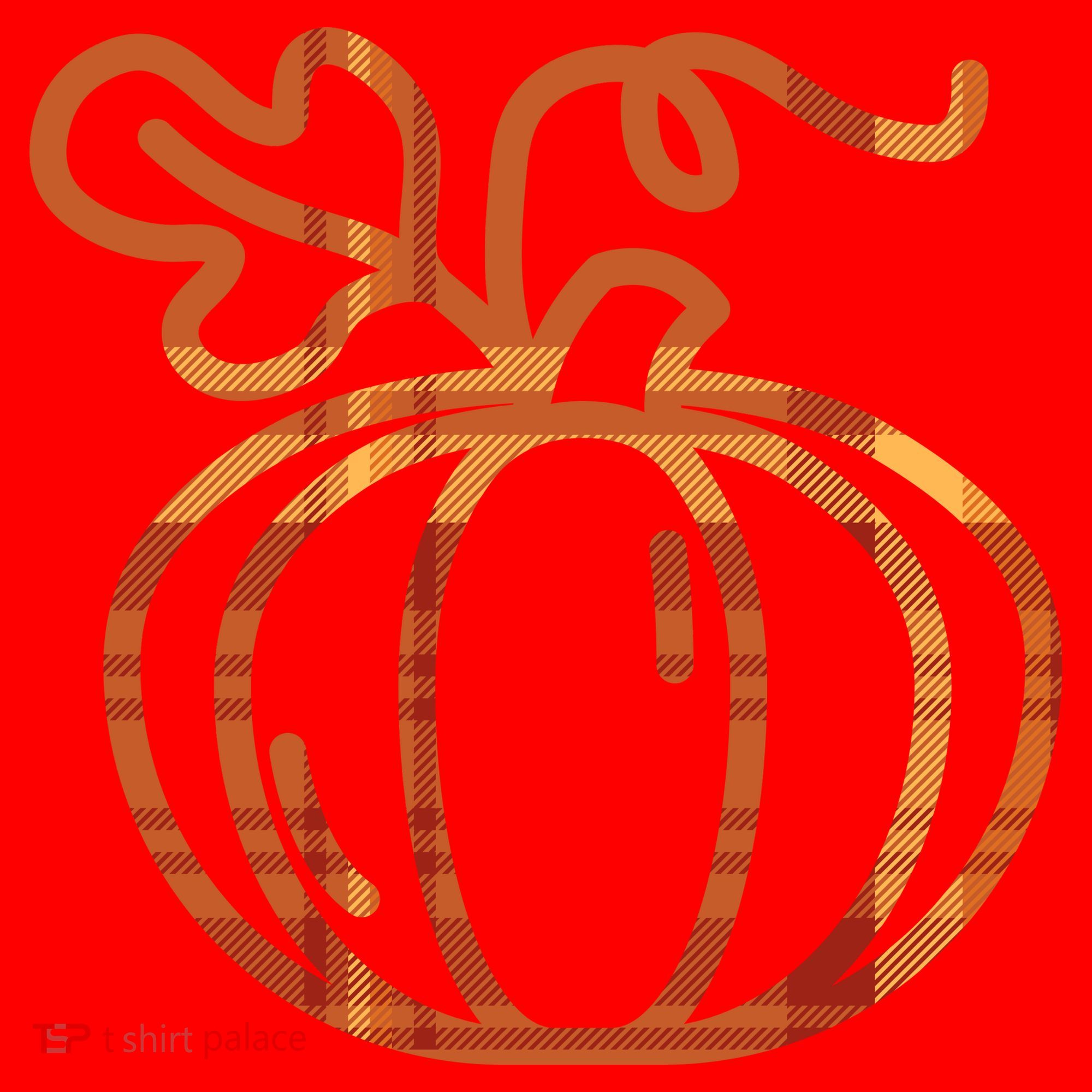 Thanksgiving Halloween Pumpkin Fall Autumn Plaid Santa Hat