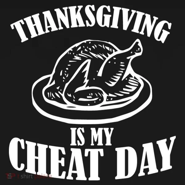 Thanksgiving is My Cheat Day Doggie Tank
