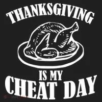 Thanksgiving is My Cheat Day Tumbler thumb 3