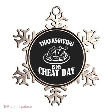 Thanksgiving is My Cheat Day Ornament
