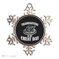 Thanksgiving is My Cheat Day Ornament thumb 0