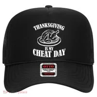 Thanksgiving is My Cheat Day Hat thumb 0