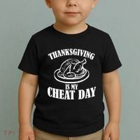 Thanksgiving is My Cheat Day Toddler T-Shirt thumb 2