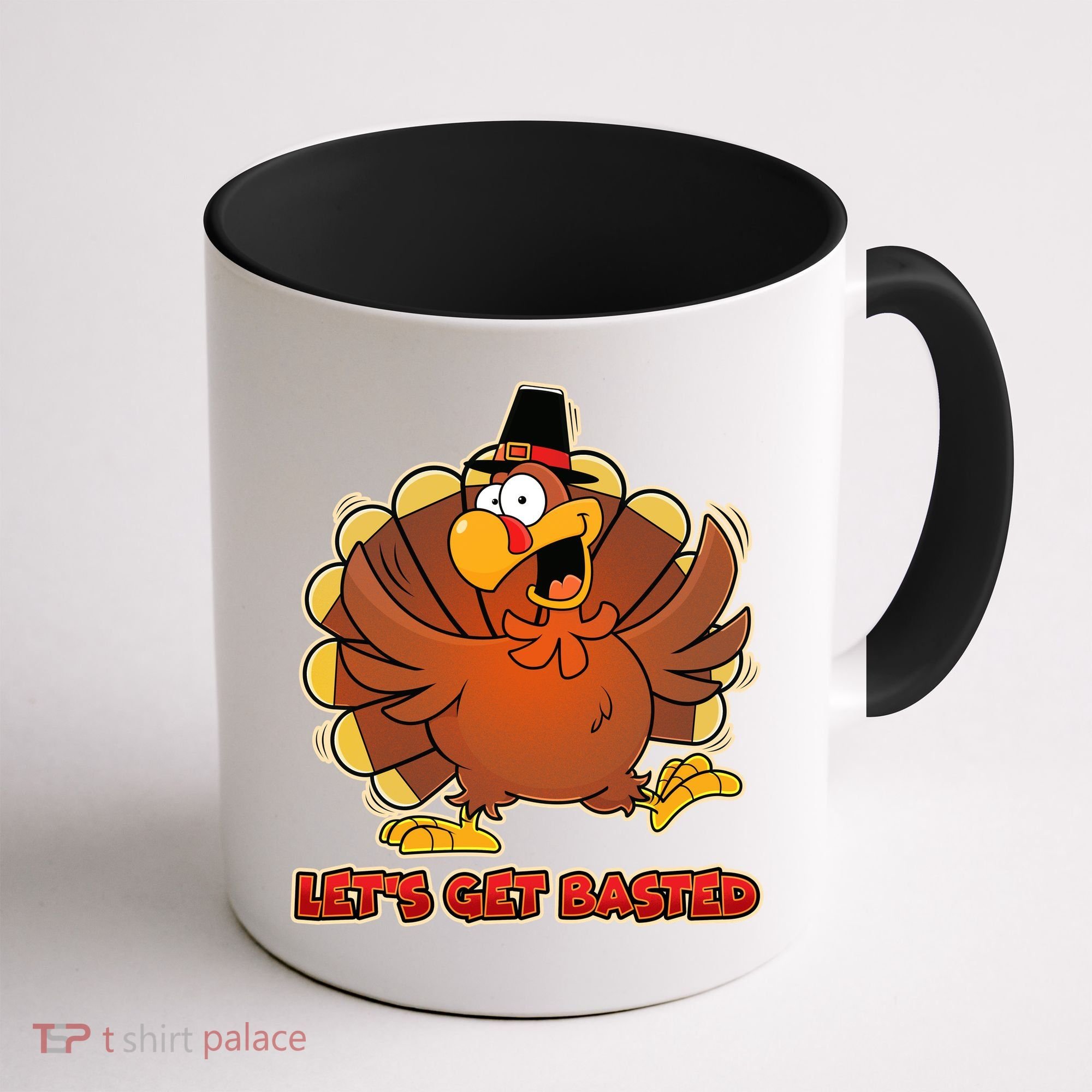 Thanksgiving Let's Get Basted Coffee Mug