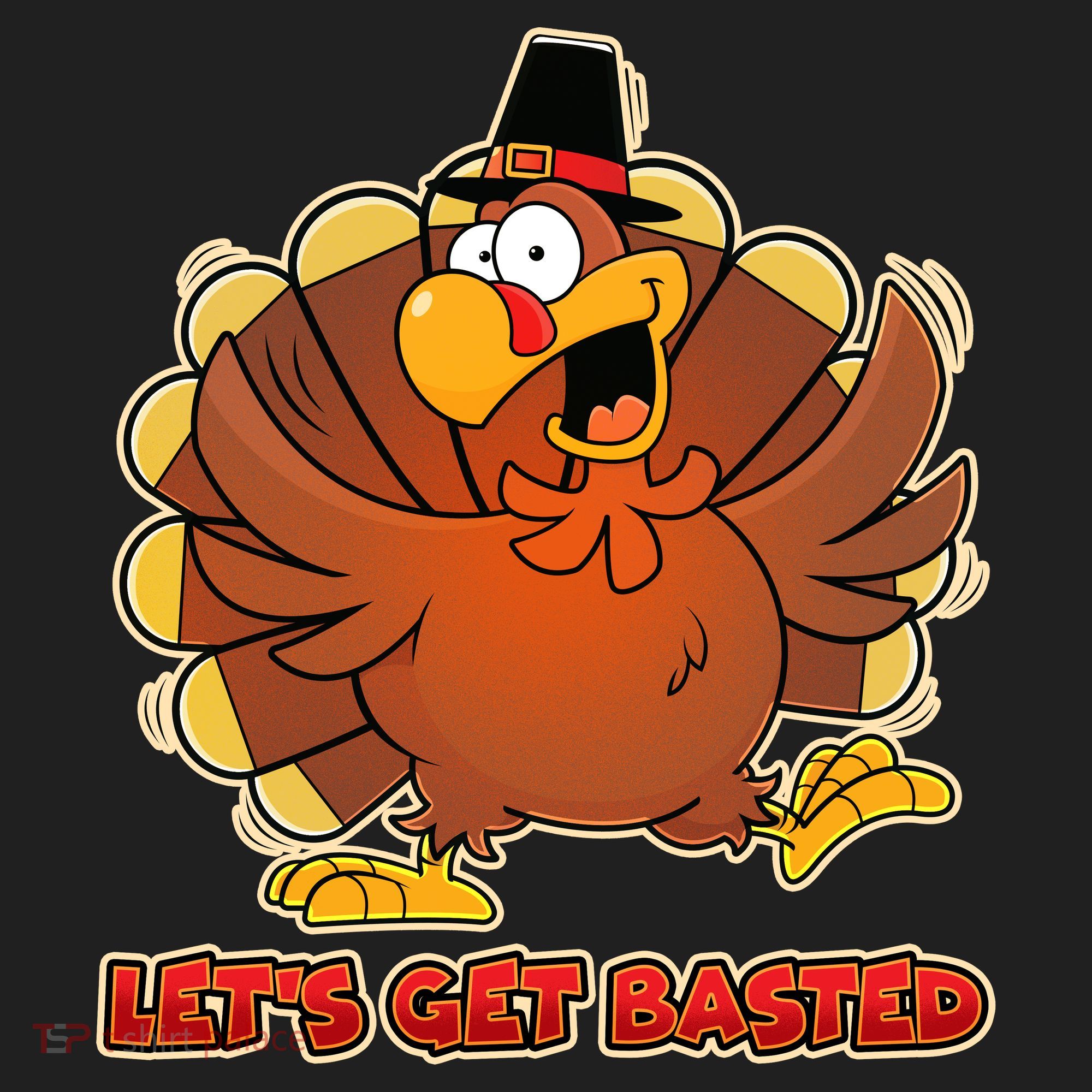 Thanksgiving Let's Get Basted Tumbler