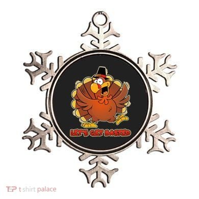 Thanksgiving Let's Get Basted Ornament