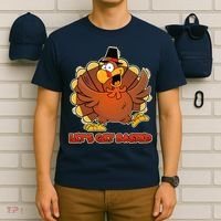 Thanksgiving Let's Get Basted T-Shirt thumb 6