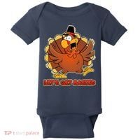Thanksgiving Let's Get Basted Baby Bodysuit thumb 0